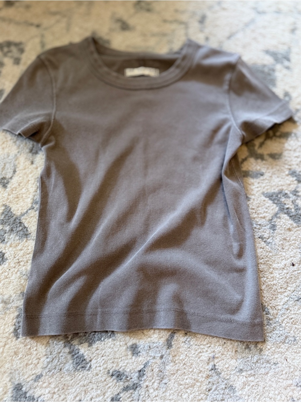Free People Atlas Crew T-Shirt - dusted cocoa - Picture 2 of 4